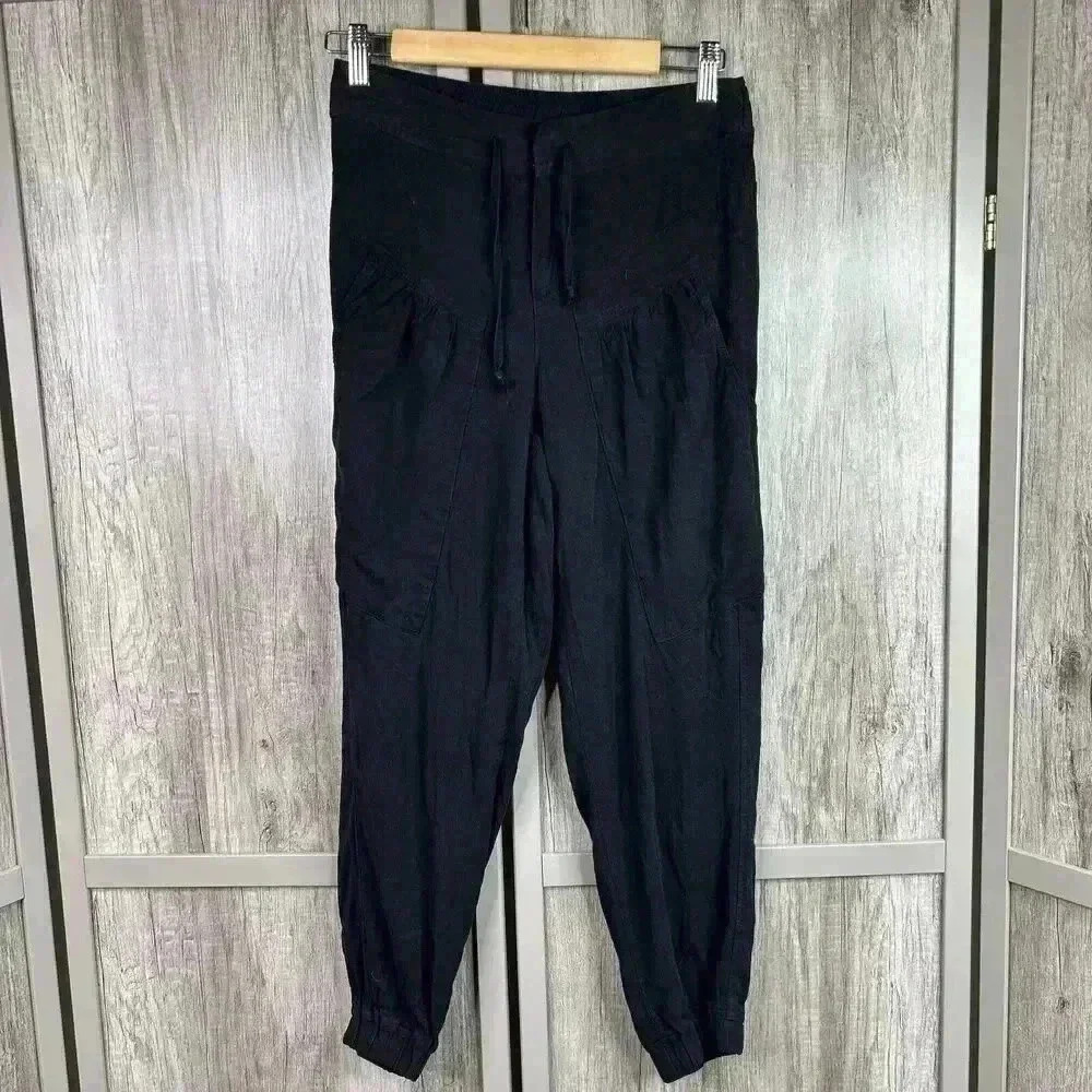 The Odells Pants XS Slouch Black Color Pockets Jogger